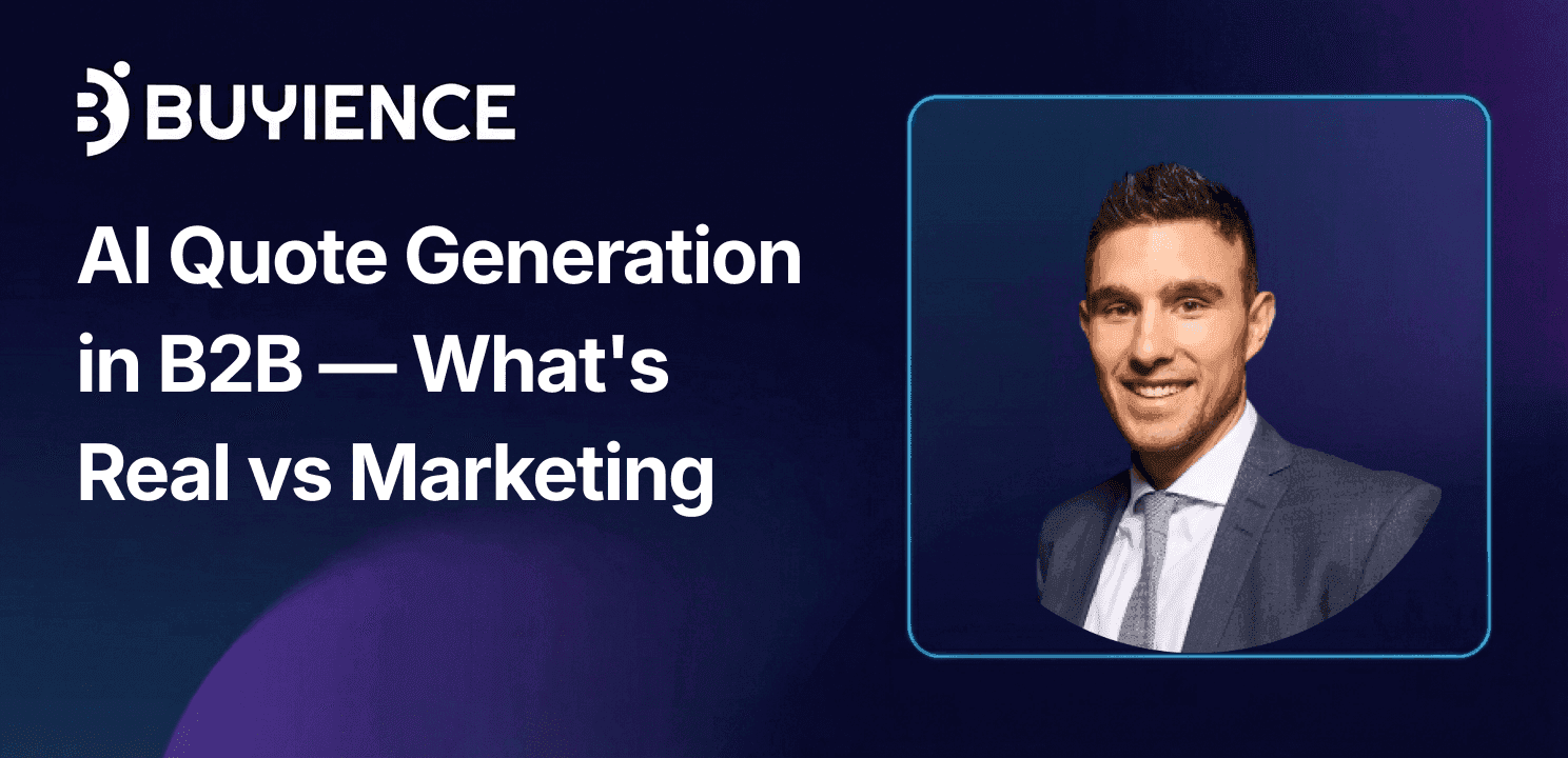 AI quote generation in B2B