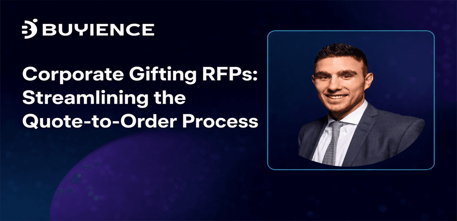 Corporate gifting RFPs and quote-to-order process