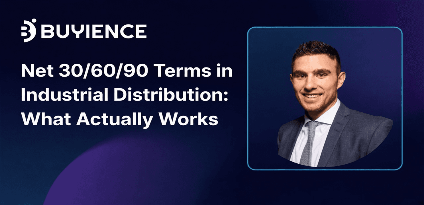 Net 30/60/90 payment terms for industrial distributors