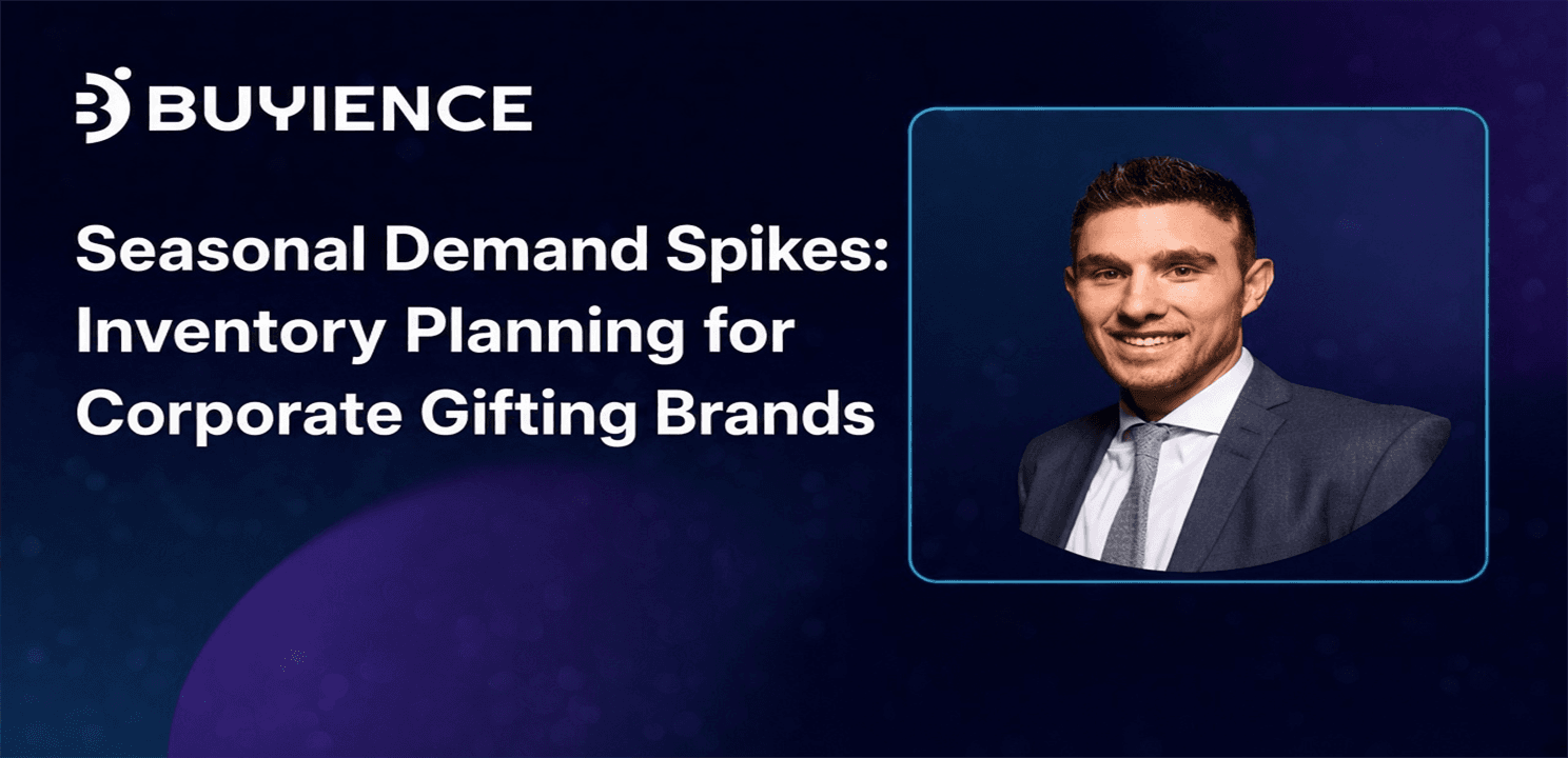 Seasonal inventory planning for corporate gifting brands